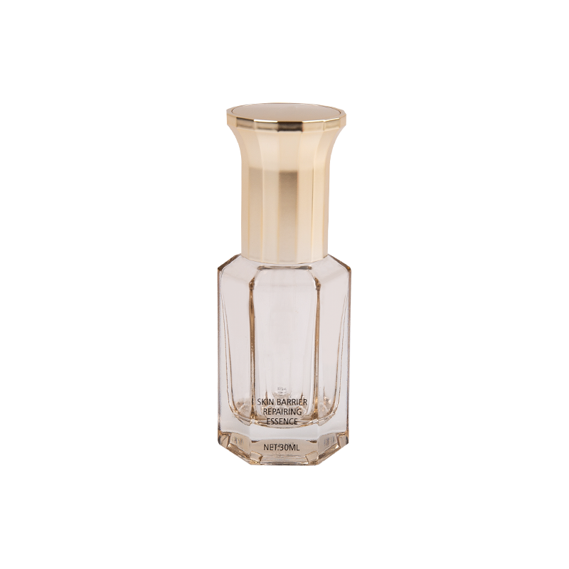 Huyết thanh thủy tinh hình bát giác 30ml và chai tinh dầu