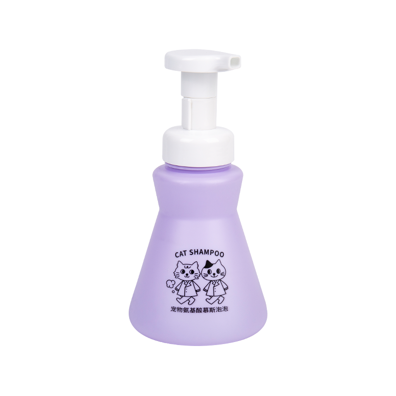 350ml Chai bơm bọt cho dầu gội đầu mèo